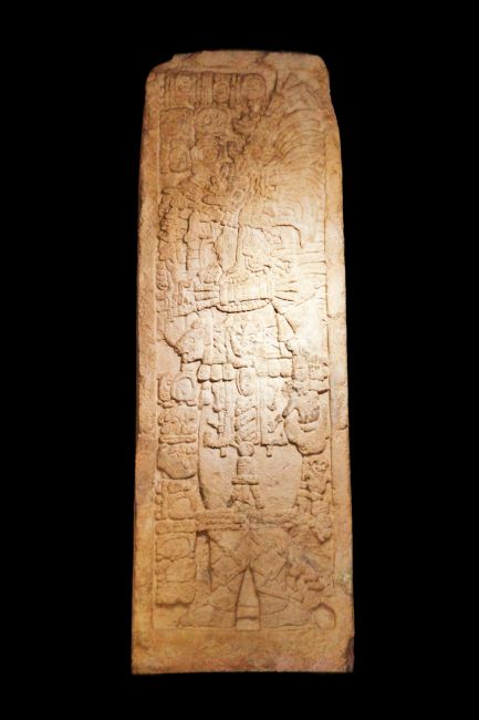 Chris Langley | Mayan standing slab - Warrior