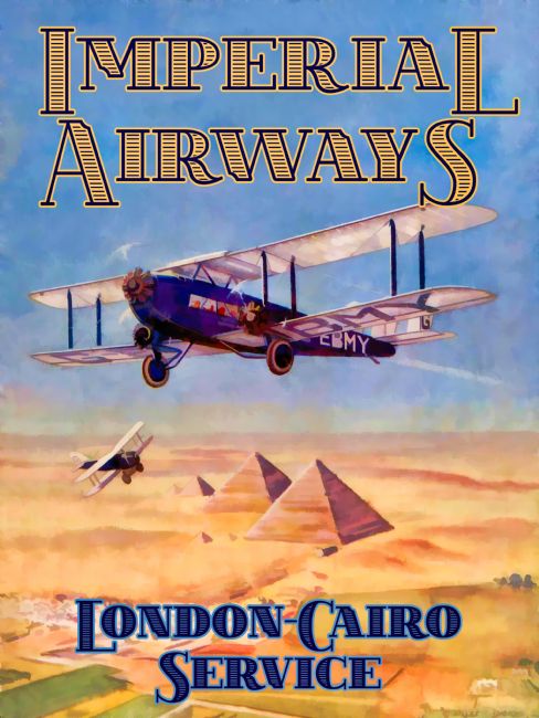 Chris Langley | Imperial Airways, London to Cairo
