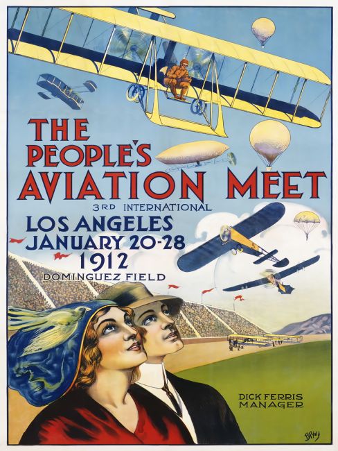 Chris Langley | Aviation Meet, Los Angeles 1912