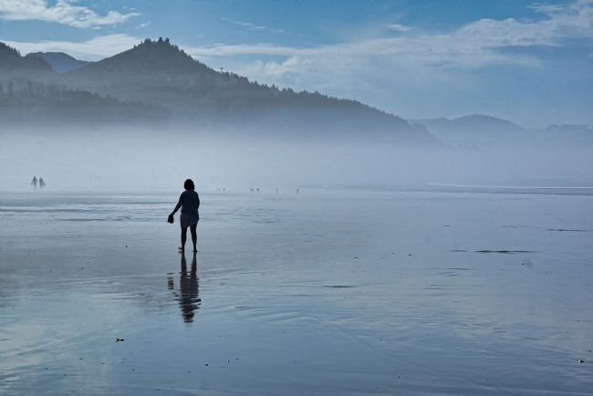 Chris Langley | Strolling in the Sea Mist