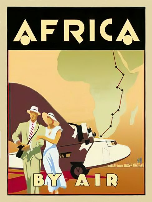 Chris Langley | Africa By Air, c1930