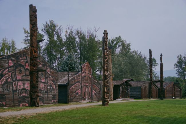 Chris Langley | K'san village of the Gitxsan Nation, northwestern British Columbia