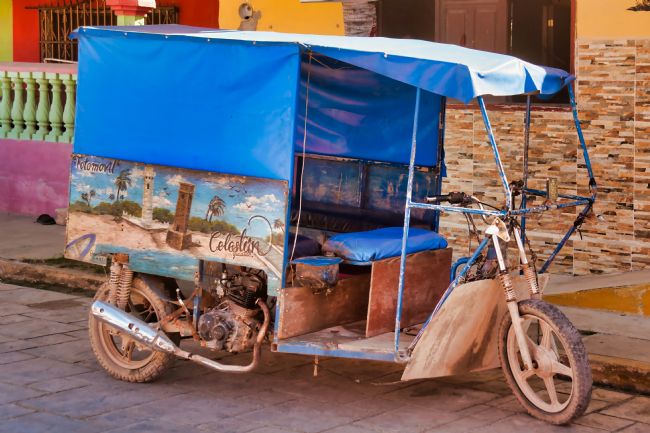 Chris Langley | Celestun Taxi #7, Yucatan, Mexico