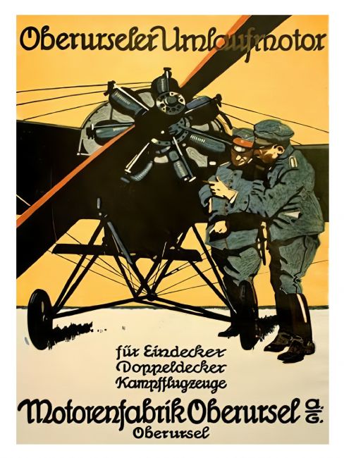 Chris Langley | The Oberursel Rotary Engine, German Military