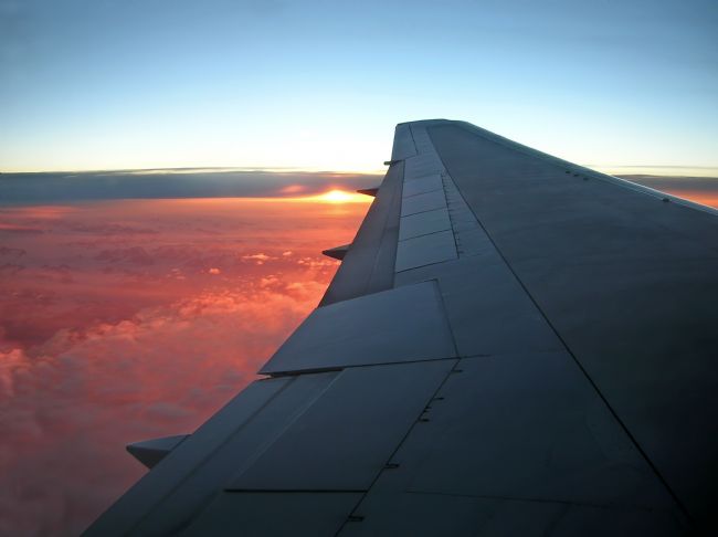 Chris Langley | Midnight Sun at Forty Thousand Feet