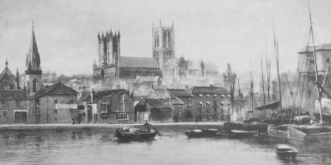 Chris Langley | Lincoln Cathedral from Brayford