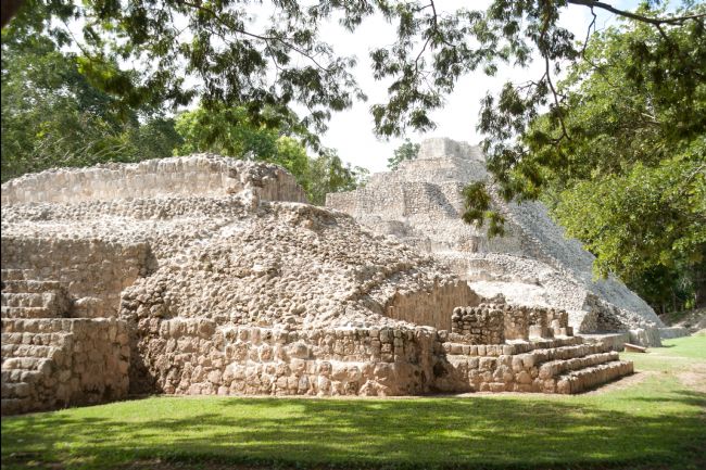 Chris Langley | Mayan village ruins at Edzna, Yucatan, Mexico