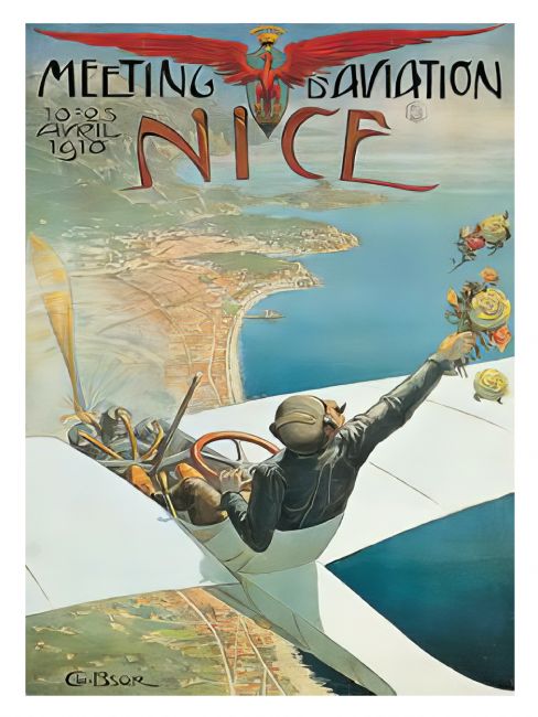 Chris Langley | Aviation Meeting, Nice, France 1910