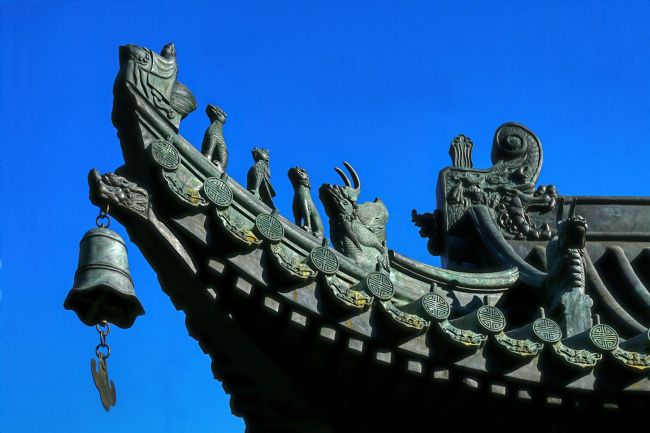 Chris Langley | Roof Cornice - Chinese Buddhist Temple
