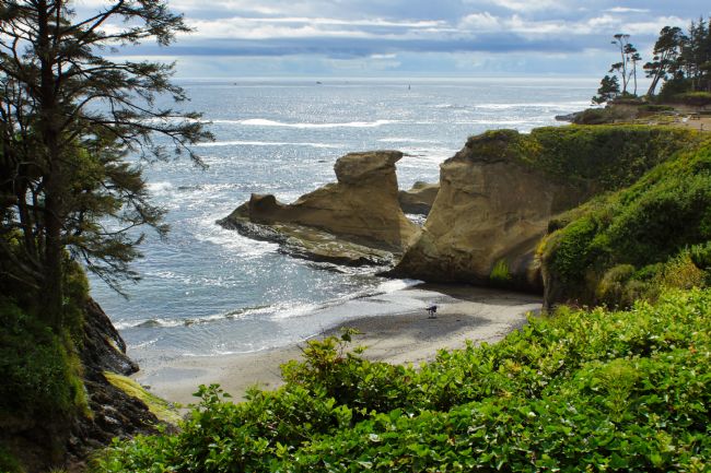 Chris Langley | Sandstone Coves at Depoe Bay, Oregon