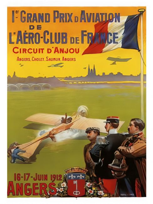 Chris Langley | Grand Prix d'Aviation, Angers 1912