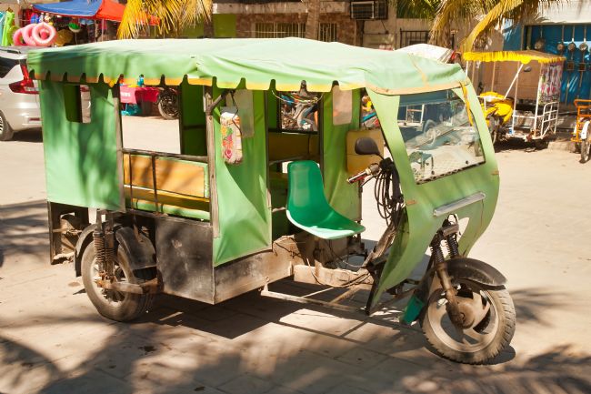Chris Langley | Celestun Taxi #18, Yucatan, Mexico