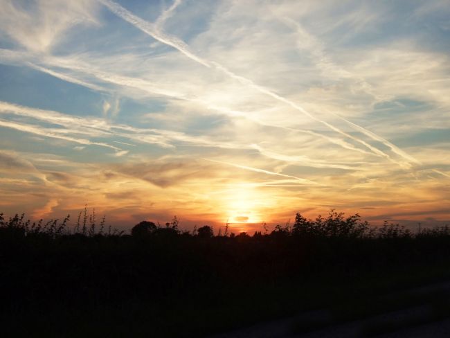 Chris Langley | Big Sky Sunset in Lincolnshire Wolds