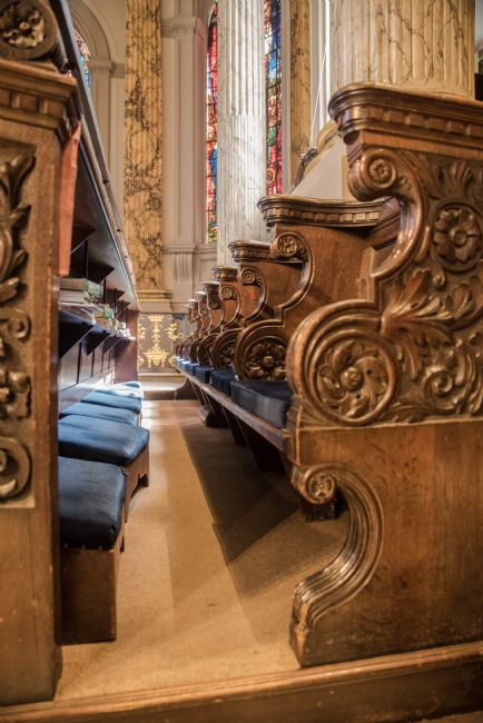 Jacovos Jacovou | St Philips Cathedral pews