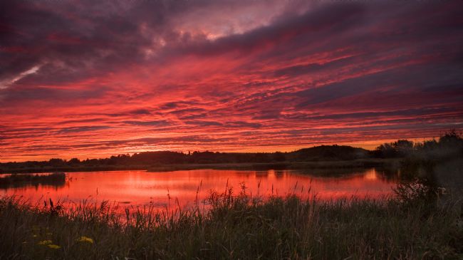Jacovos Jacovou | Sunrise over Drayton RSPB 