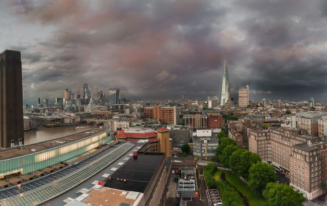 Jacovos Jacovou | Stormy London View