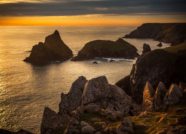 Stuart Gennery | Kynance Cove at sunset