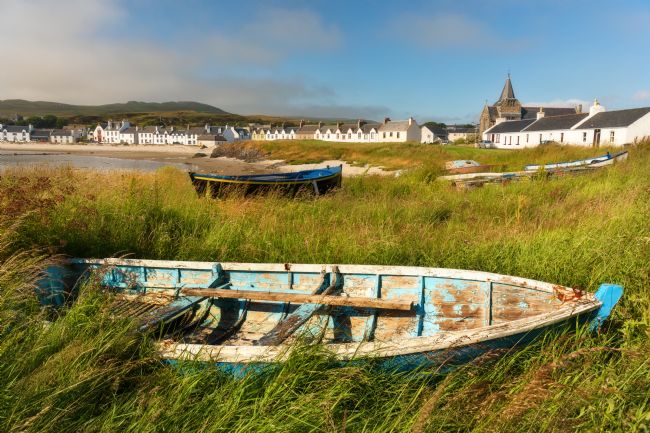 Barbara Jones | Port Ellen Abandoned Boat  Islay Southern Hebrides Scotland