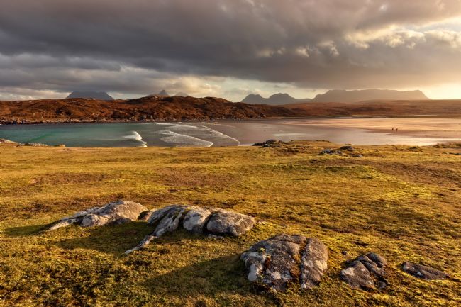 Barbara Jones | Achnahaird Beach Evening Light Coigach Scotland.