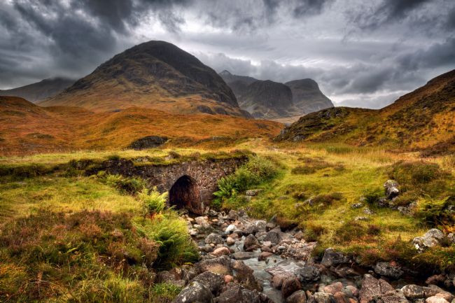 Barbara Jones | Three Sisters Mountains Glen Coe Scotland