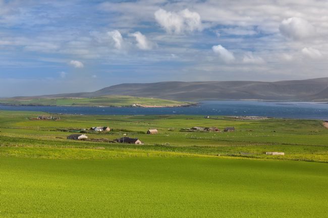Barbara Jones | Isle of Hoy and Graemsay from Warebeth Orkney Isles