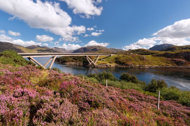 Barbara Jones | Kylesku Bridge NC500 Sutherland North West Geopark Scotland