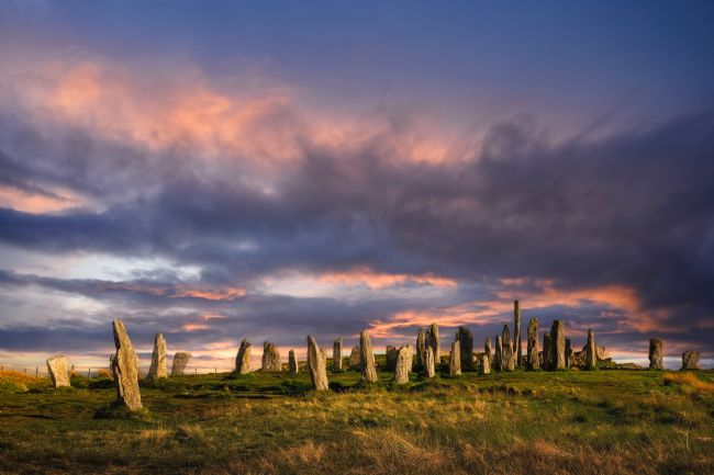 Barbara Jones | Callanish Stone Circle Sunset