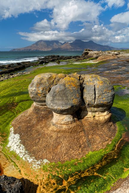 Barbara Jones | Sandstone Concretions Laig Beach Isle of Eigg Scotland