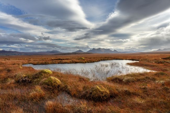 Barbara Jones | Ben Loyal  A Mhoine Flow Country Sutherland Scotland