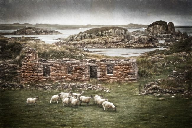 Barbara Jones | Pink Granite Blackhouse Kintra Isle of Mull Scotland