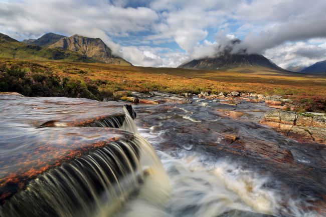 Barbara Jones | Glencoe The Cauldron Falls Scotland.