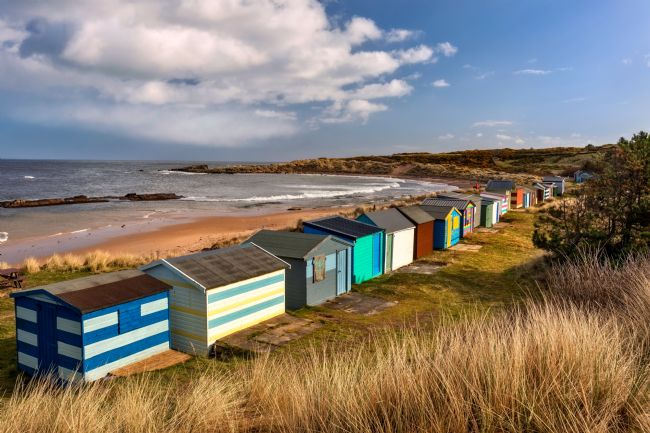 Barbara Jones | Hopeman Beach Huts Moray Coast Scotland