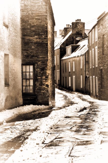 Barbara Jones | Stromness Street Corner Orkney Isles Scotland