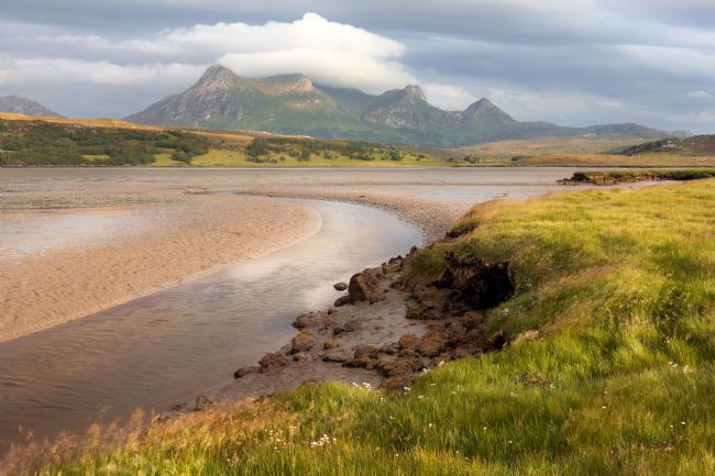 Barbara Jones | Ben Loyal in Summer  Kyle of Tongue  Scotland