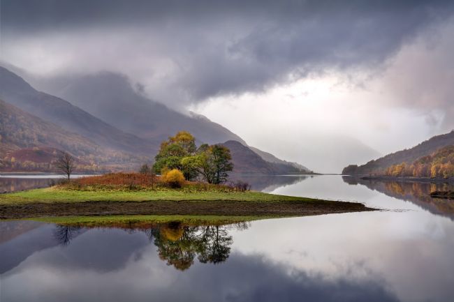 Barbara Jones | Loch Leven Weather Window Lochaber Scotland.