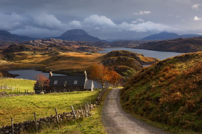 Barbara Jones | Loch Inchard Arkle and Ben Stack  Sutherland NC500 Scotland