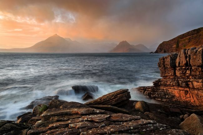 Barbara Jones | Elgol Beach Ball Cuillin Sunset Isle of Skye
