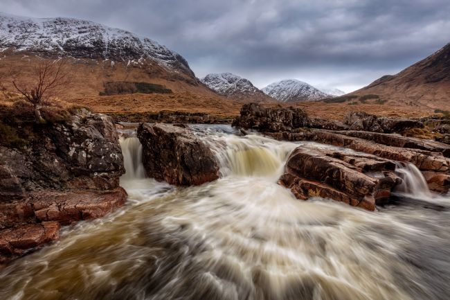 Barbara Jones | Glen Etive The River Etive Scotland
