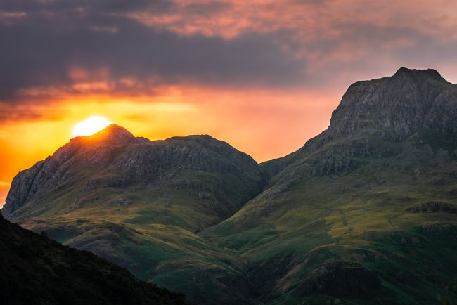 John Henderson | Sunset Langdale Pikes