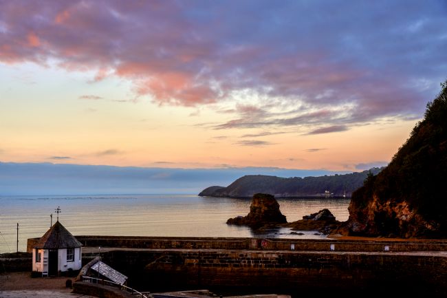 Gordon Maclaren | Sunrise Charlestown Harbour Cornwall