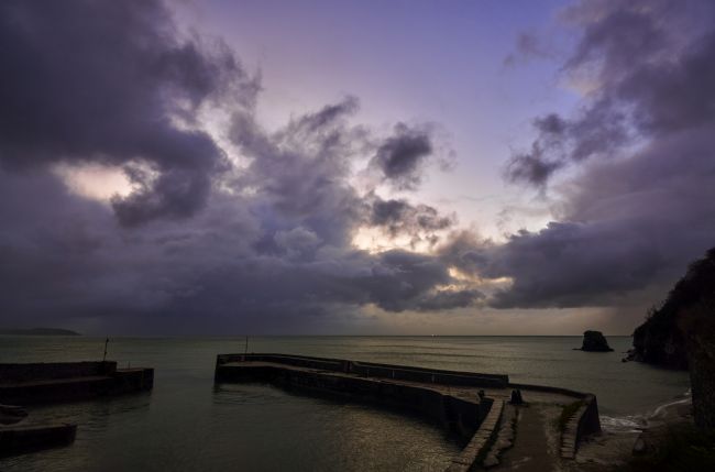 Gordon Maclaren | Winter Sunrise, Charlestown Harbour, Cornwall