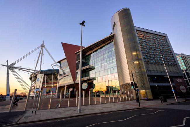 Gordon Maclaren | Stunning Sunset over Principality Stadium
