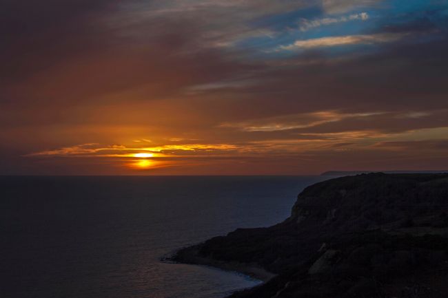 Stephen Prosser | Sunset viewed from Hasting country Park