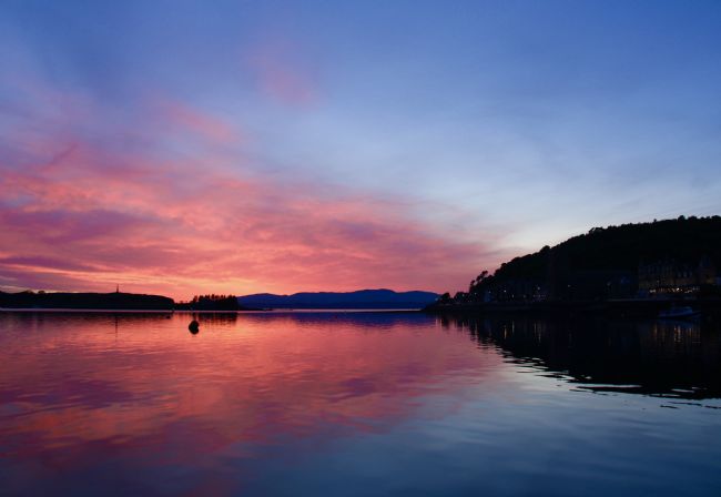 Elvia Worrall | Oban Bay Sunset