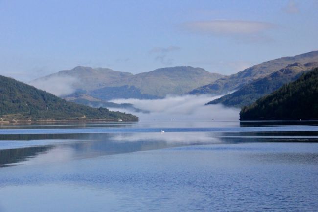 Elvia Worrall | Autumn Mist over Loch Goilhead