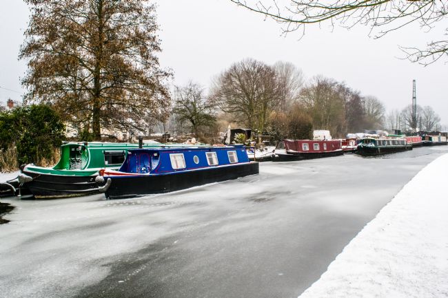 Warren Byrne | Fazeley Canal-side in the Snow 1