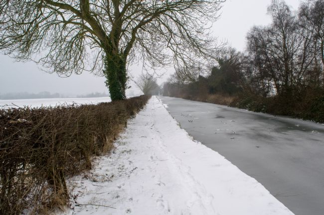 Warren Byrne | Fazeley Canal Side in the Snow 2
