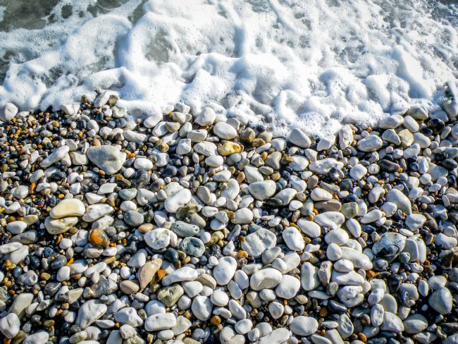 Warren Byrne | Lulworth Cove Pebbles on the Beach