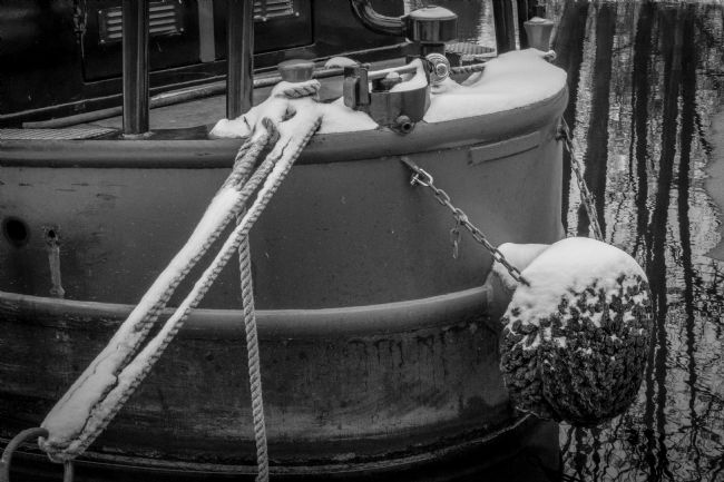 Warren Byrne | Fazeley Canal Side in the Snow 5