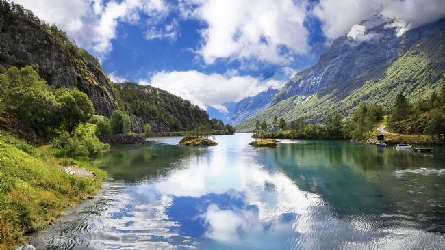 Jon  Jones | The Fjord near Loen in Norway